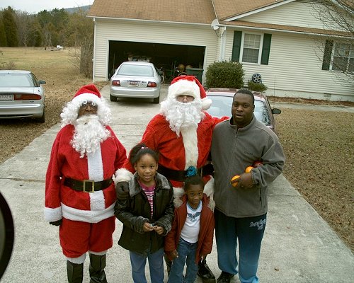 Christmas Fruit Delivery 2005 Fire Rescue Department Gurley Christmas Parade Alabama