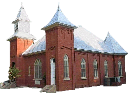 The Gurley Cumberland Presbyterian Church is one of the three original churches established in Gurley in 1892